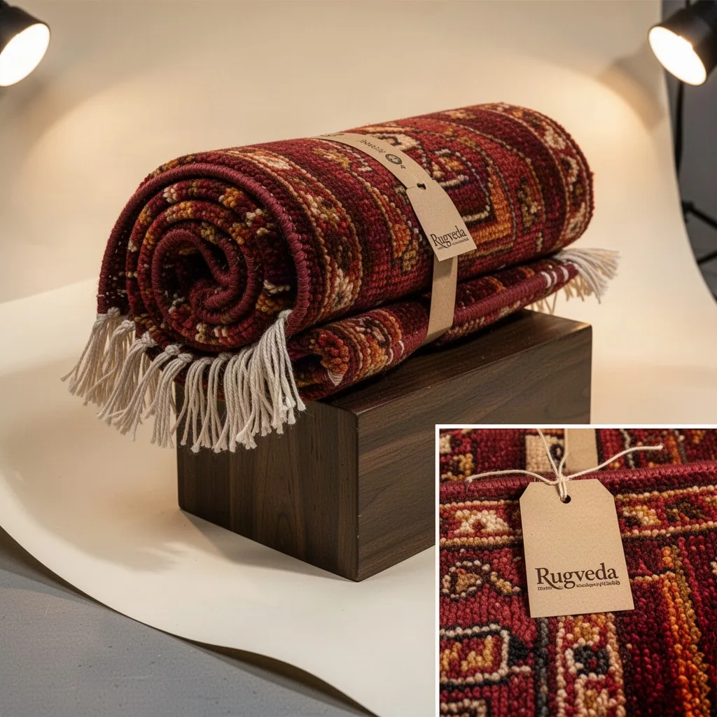 Rugveda Heritage Hand-Knotted Rug II