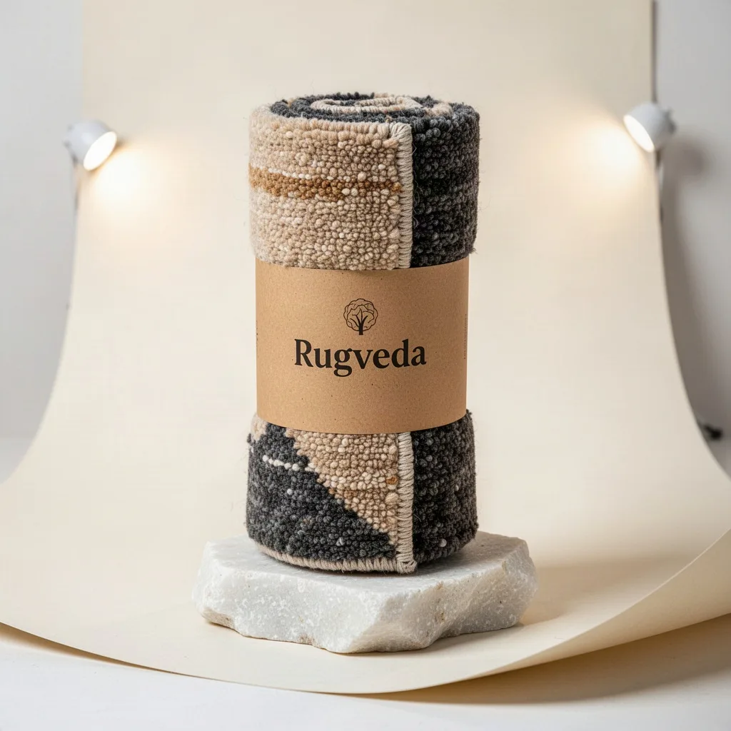Rugveda Highland Weave Wool Rug